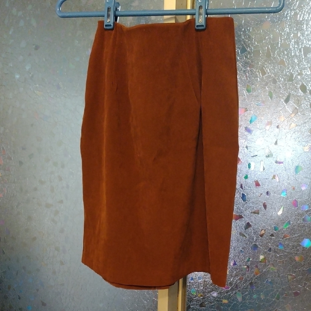 Elegant Brown Skirt